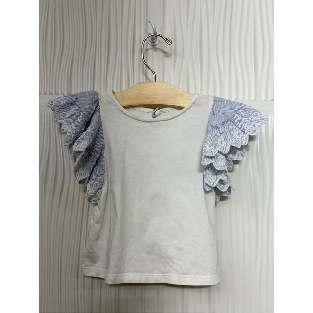 Chloe Designer Girls Puff Sleeve Blouse